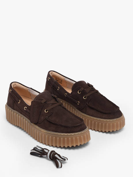 Bootschoenen Met Platformzool Uit Leder Clarks Bruin women 26186647 ander zicht 1